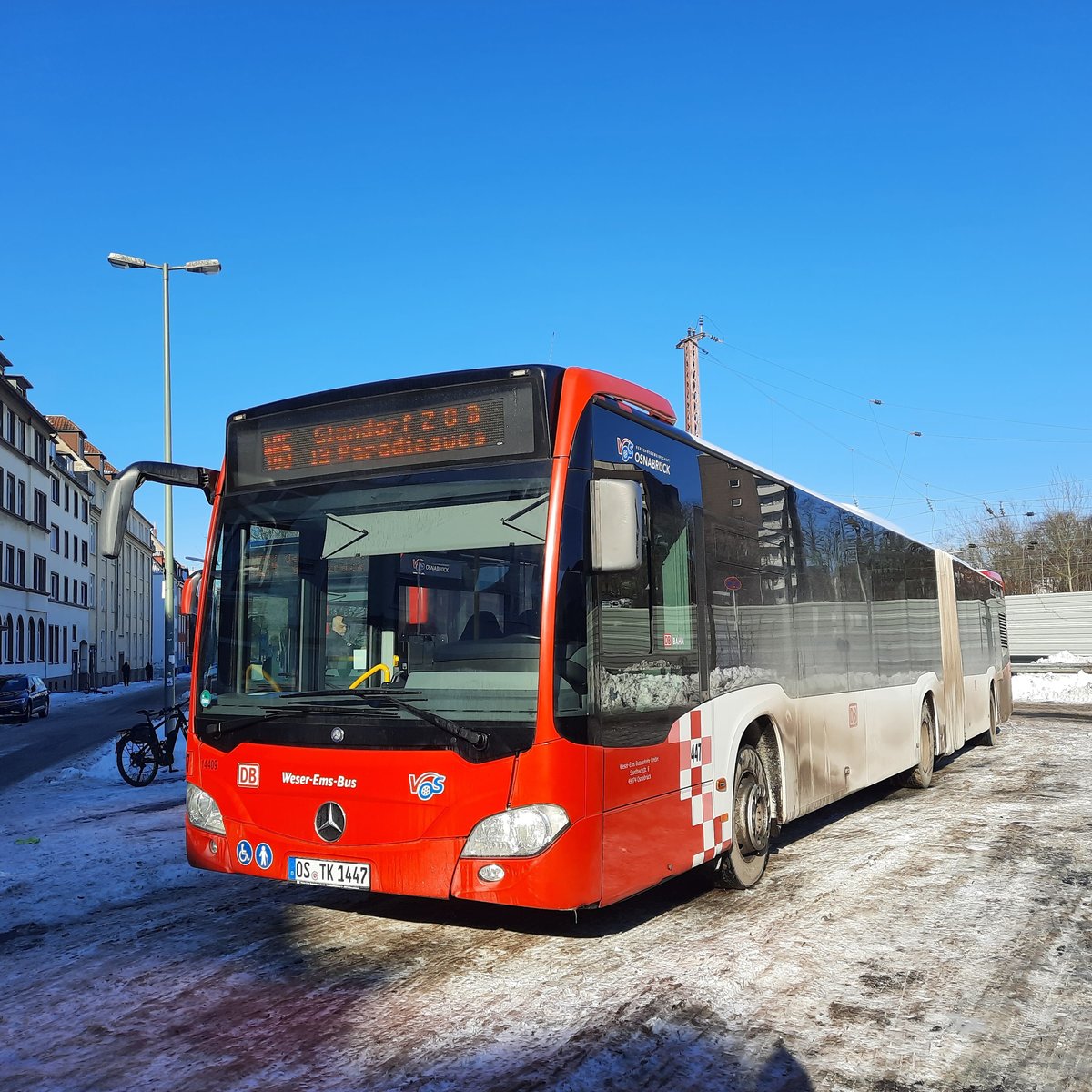 DB Weser Ems Bus
Aufgenommen am 13 Februar 2021
Osnabrück Hauptbahnhof
OS TK 1447