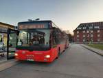 DB Rheinlandbus 113  Aufgenommen am 20 November 2020  Moers Bahnhof  WES RV 113
